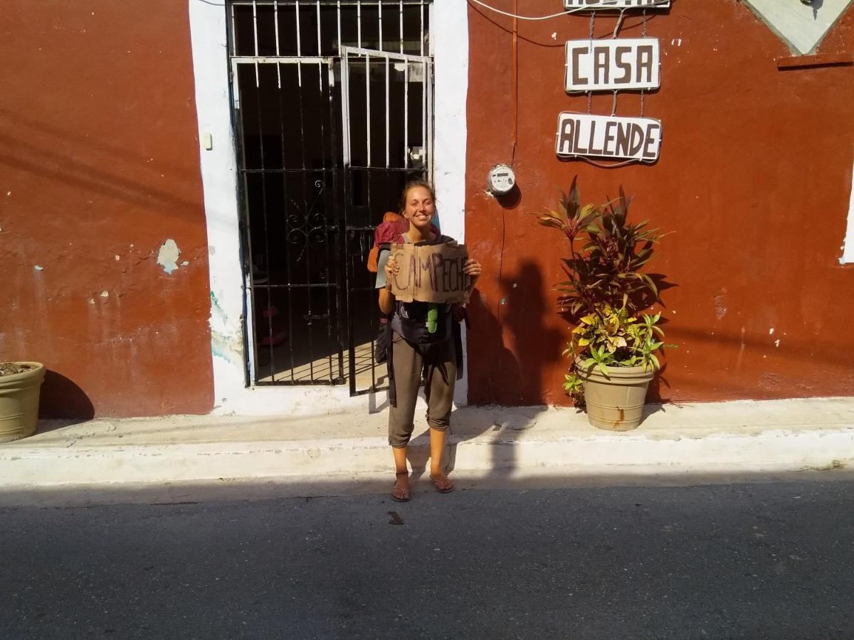 Cuartos Y Hostal Jaqueline Кампече Екстериор снимка